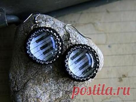 Как можно использовать стекляшку или камешек без дырочки - Ярмарка Мастеров - ручная работа, handmade