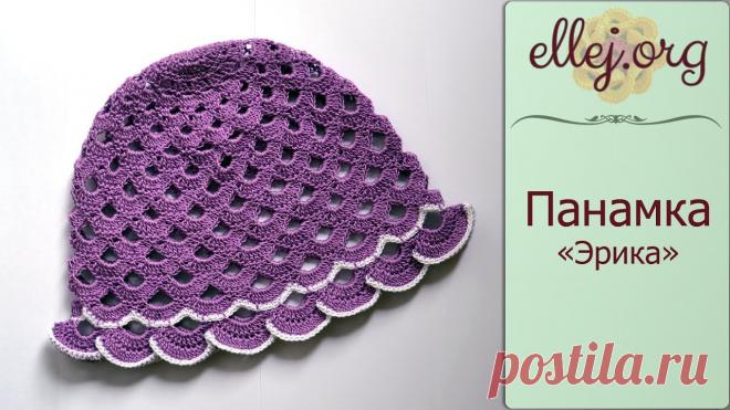летняя панамка крючком на девочку – Google Поиск