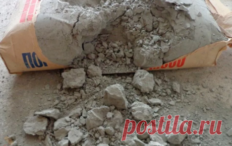 Как можно использовать затвердевший цемент - Building online При покупке цемента в мешках можно натолкнуться на проблему, которая связана с преждевременным затвердеванием сухой массы. Такое возникает, если масса хранилась на влажном полу без необходимой защиты с...