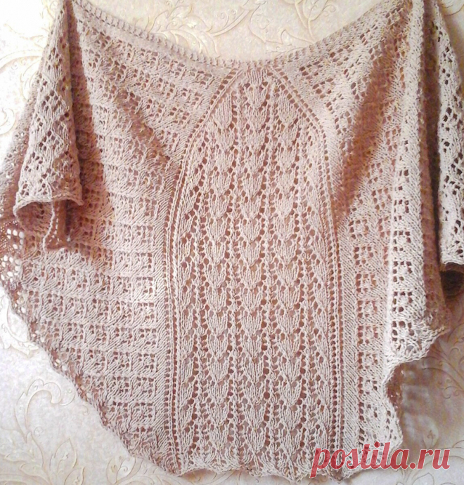 🧶Фарерская шаль и как ее связать | Сундучок с подарками | Яндекс Дзен