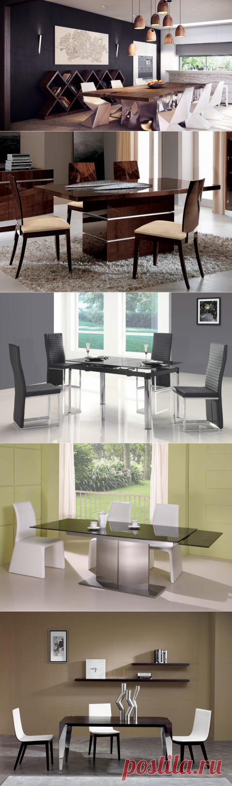 Contemporary Dining Table with Elegant and Classic Impression | Horrible Home