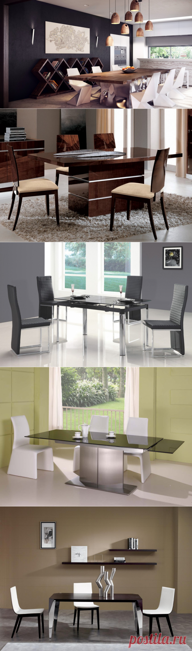 Contemporary Dining Table with Elegant and Classic Impression | Horrible Home