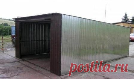 Как построить гараж своими руками. Описание и видео