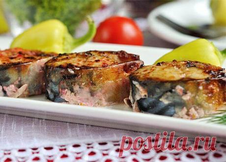 Скумбрия, запеченная в духовке - 5 рецептов Попробовав один раз, теперь постоянно эту рыбку делаю именно так!