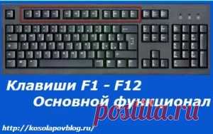Клавиши для работы | Блог Андрея Косолапова