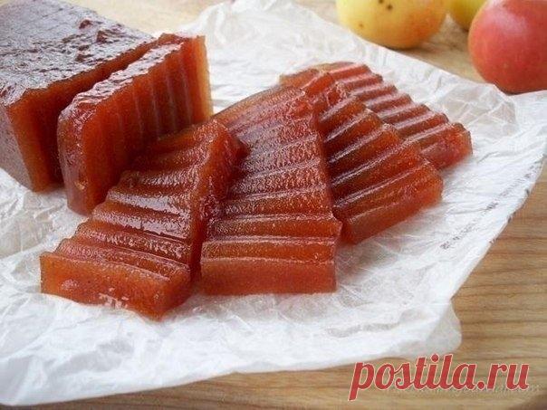Как приготовить яблочный мармелад - рецепт, ингредиенты и фотографии