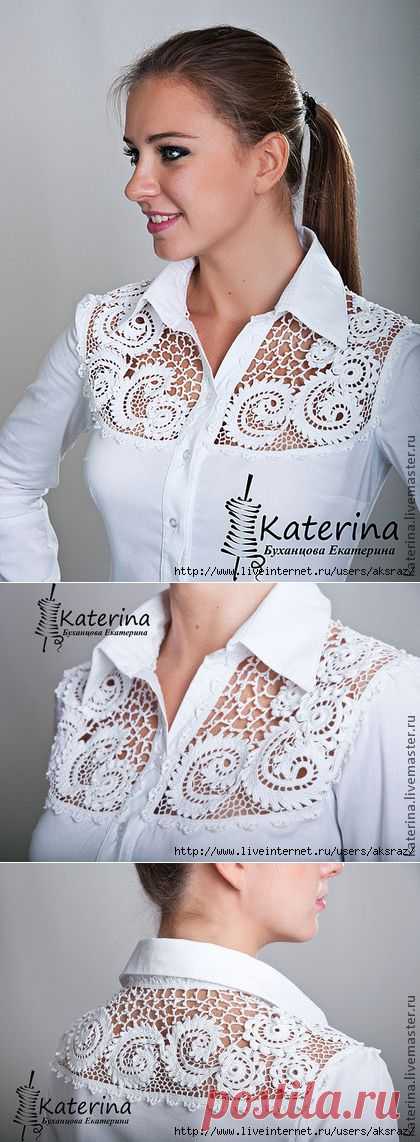 Блузка "Бизнес-Леди" .