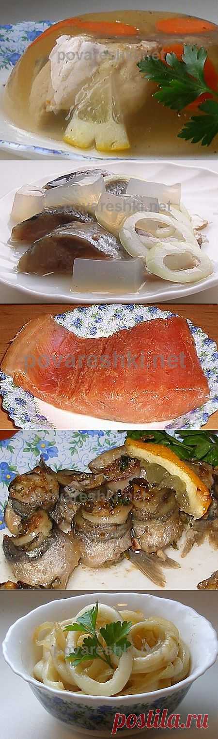 Закуски рыбные и с морепродуктами
