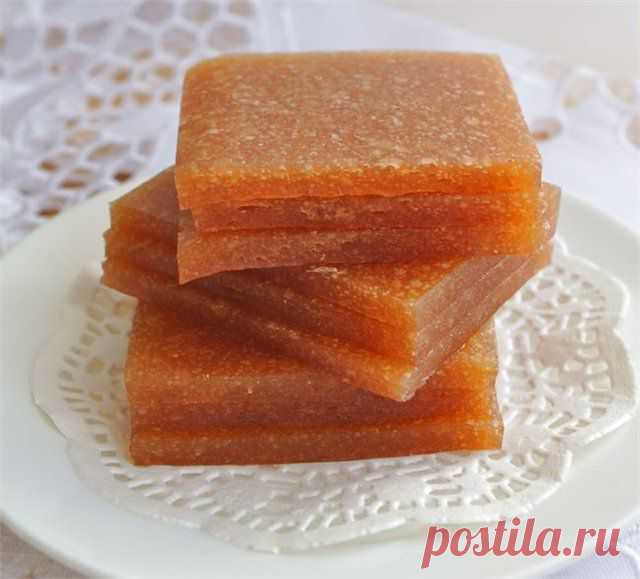 Яблочная пастила.