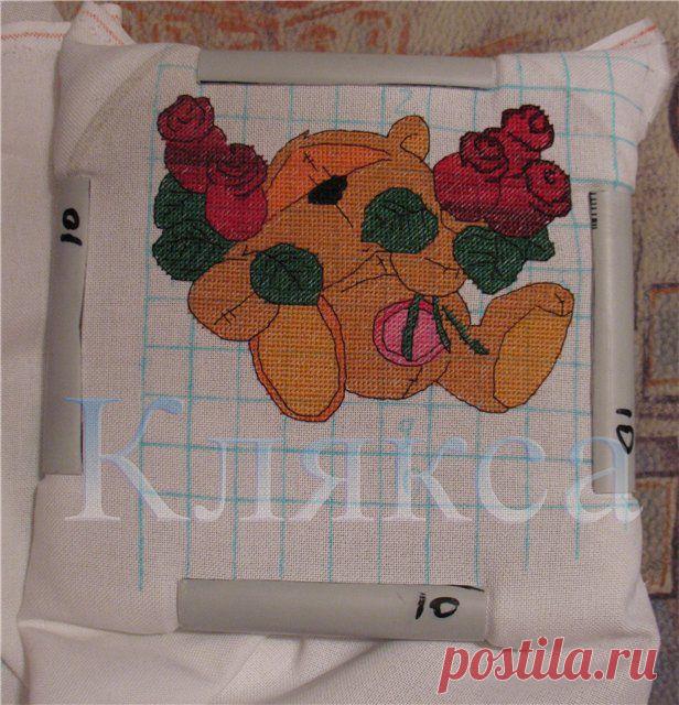 Рамки для вышивания из пластиковой трубы