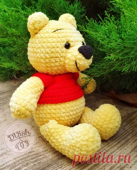 PDF Винни Пух крючком. FREE crochet pattern; Аmigurumi doll patterns. Амигуруми схемы и описания на русском. Вязаные игрушки и поделки своими руками #amimore - Винни Пух, Winnie the Pooh, медведь, зефирный медвежонок, плюшевый мишка, teddy bear, oso, suportar, ours, bär, ayı, niedźwiedź, medvěd, bära. Amigurumi doll pattern free; amigurumi patterns; amigurumi crochet; amigurumi crochet patterns; amigurumi patterns free; amigurumi today.