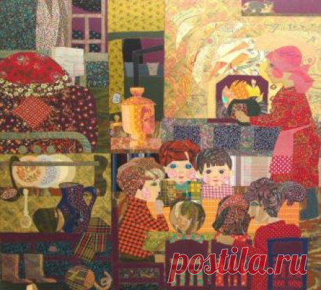 А счастье – оно из кусочков,
пронзительно-ярких мгновений,
из  маленьких, чистых глоточков,
и лёгких прикосновений...

Дениза Эвет.