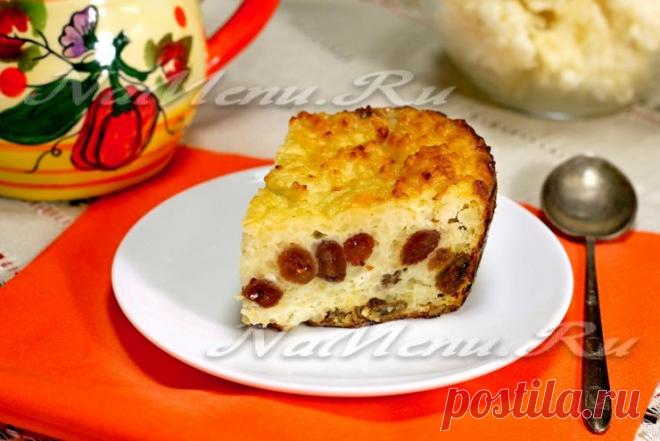 Пшенная запеканка с творогом: рецепт