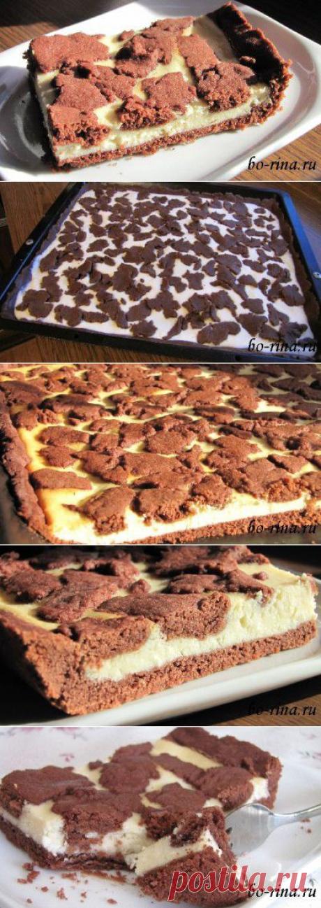 Russischer Zupfkuchen — творожный пирог-растрёпка (Бурёнка) | Домохозяйки