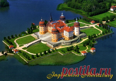 Замок Морицбург (Schloss Moritzburg). Германия.