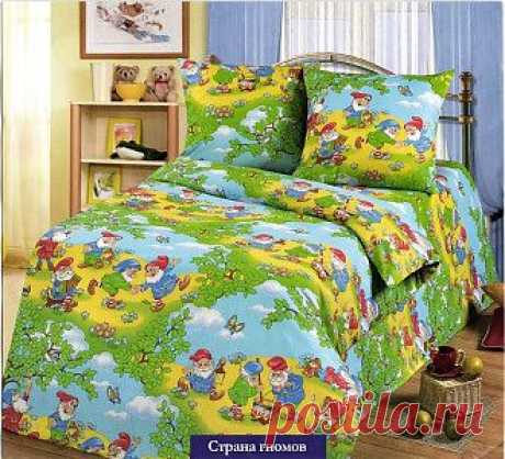 Детское постельное бельё из бязи от 335 руб.