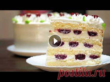 ПОТРЯСАЮЩЕ ВКУСНЫЙ ТОРТ &quot;ЯГОДКА МОЯ&quot; Домашний Торт Рецепт | Кулинарим с Таней Потрясающе ВКУСНЫЙ Торт! Просто идеальный! Нежный, мягкий, воздушный..прелесть! Понравится и взрослым и деткам! Рецепт очень простой, настоятельно рек...