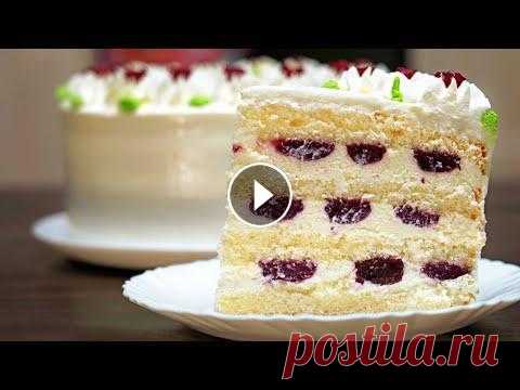 ПОТРЯСАЮЩЕ ВКУСНЫЙ ТОРТ "ЯГОДКА МОЯ" Домашний Торт Рецепт | Кулинарим с Таней Потрясающе ВКУСНЫЙ Торт! Просто идеальный! Нежный, мягкий, воздушный..прелесть! Понравится и взрослым и деткам! Рецепт очень простой, настоятельно рек...