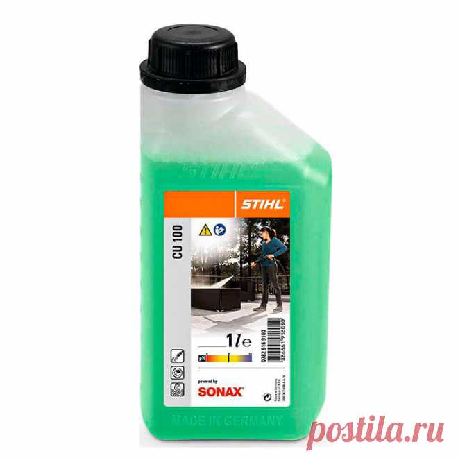 Универсальное моющее средство Stihl CU 100 предназначен для бережного удаления любых загрязнений с твердых поверхностей вокруг дома и на садовом участке. Подходит для лакированных, каменных, металлических, пластиковых и стеклянных поверхностей, не содержит нитрилотриацетата (НТА). Обратите внимание на изменение значения pH при разведении средства водой в различных пропорциях: 1:10 — 8,1, 1:20 — 8,3. Объем 1 и 5 литров.