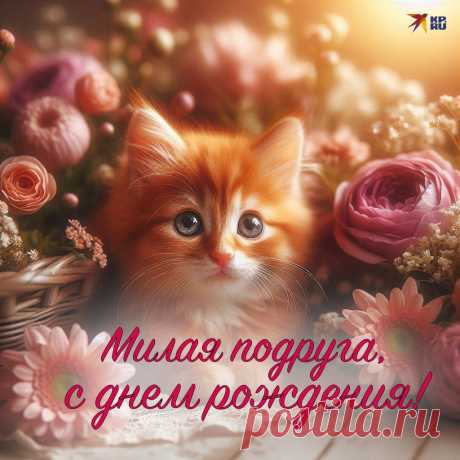 Подруга, пусть судьба тебя балует,
Пусть она тебя целует,
Дарит радость и везение,
Позитив и настроение! открытка для подруги на день рождения