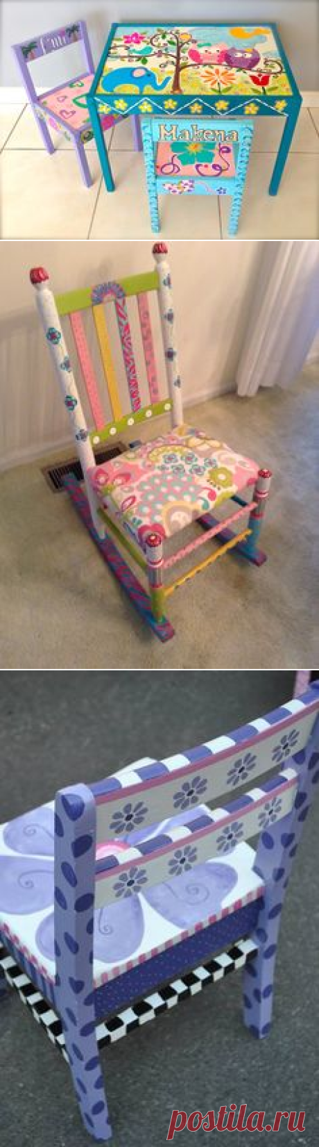 Magic Garden Table and Chair Set - Kids Table and Chair Sets at Play Kitchens | дача мебель