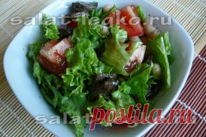 Салат с куриными сердечками и фасолью: рецепт с фото