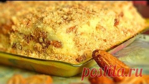 Наполеончик из печенюшек за 15 минут  Многие знают и очень любят такой с детства знакомый торт, как «Наполеон». Покупной десерт не всегда столь же вкусный, как домашний. Но если ты хочешь полакомиться действительно чем-то стоящим, а врем…