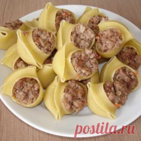 Фаршированные макароны - отличная идея для ужина!