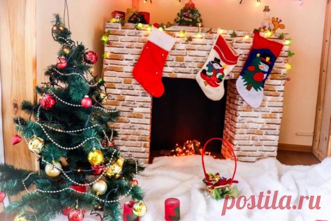 Камин из картона