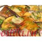 Баклажаны в лимонно-медовой карамели Кулинарный рецепт