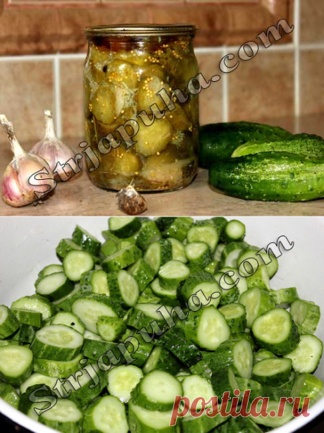 Огурцы кружочками острые маринованные в банках