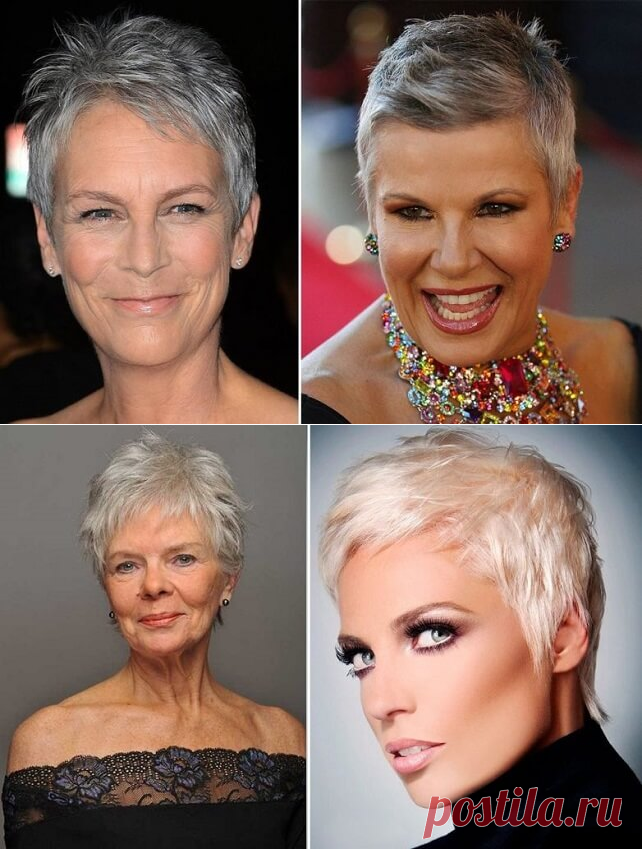 Стрижки для круглого лица для женщин за 40