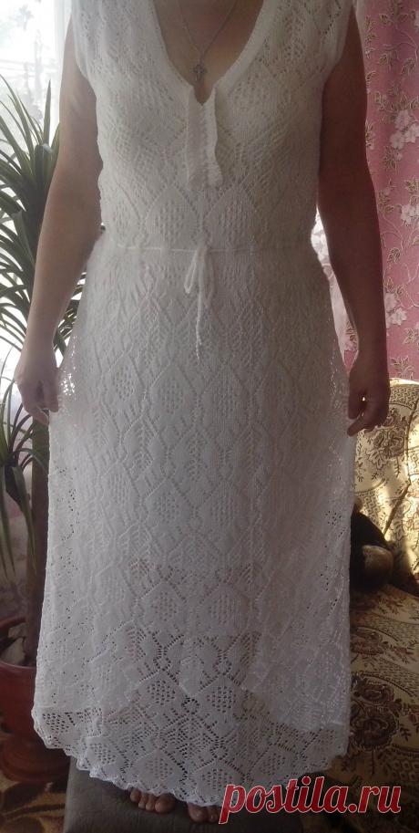 ажурное платье