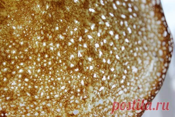 Рецепт ажурных блинчиков