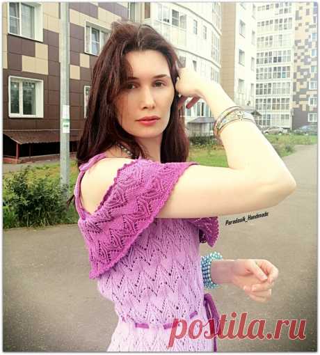 Связала классное платье и выиграла спор. Делюсь результатом и подробным описанием | Paradosik_Handmade | Яндекс Дзен