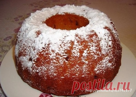 Манник на сметане