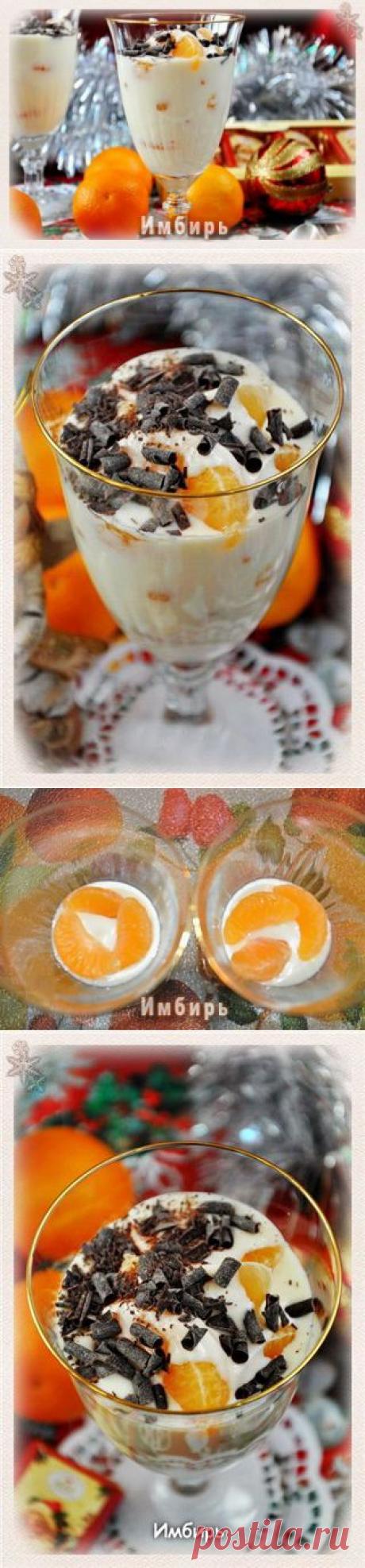 Десерт «Мандарины в белом шоколаде» : Простые рецепты для вкусной жизни