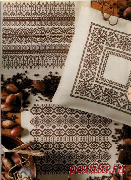Gallery.ru / Фото #117 - PILLOWS 1 - украшение интерьера-подушки и т.д.
Вышивка крестом, вышивка BlackWork