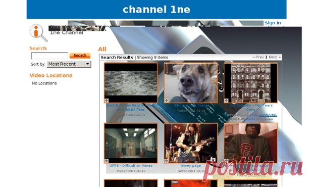 Search for videos or images at channel 1ne | Pearltrees