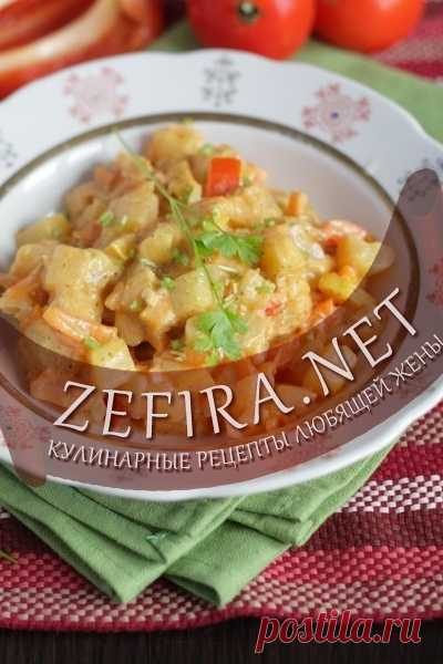 Кабачки тушеные в сметане – Кулинарные рецепты любящей жены