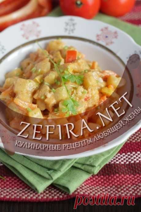 Кабачки тушеные в сметане – Кулинарные рецепты любящей жены