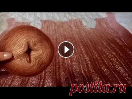 Жилет спицами ажурным узором/реглан сверху/Мои расчеты петель #вязаниеспицами#жилетспицами Всем привет! Сегодня предлагаю вашему вниманию жилет спицами регланом сверху. Связан ажурным узором. Полный обзор изделия...