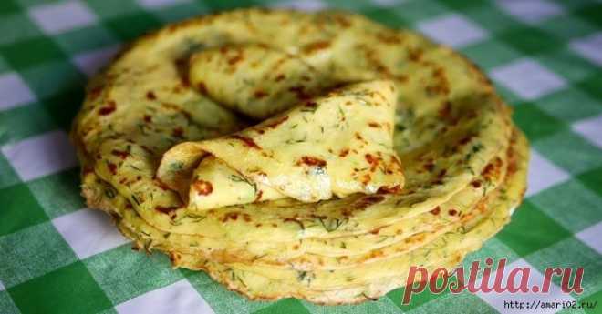 Блины из кабачка