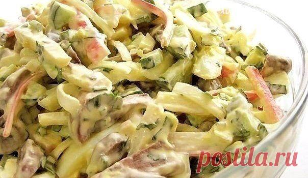 Очень вкусный салат! | Хозяин и Хозяюшка