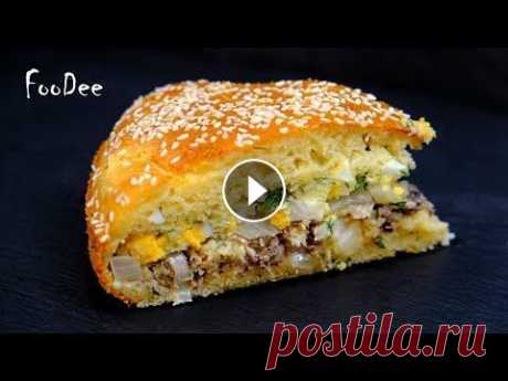 1 минута и воздушное ТЕСТО для пирога готово! Побалуйте семью вкусным рыбным пирогом! Думаю, многим людям, которые жили в СССР этот рыбный пирог знаком, я же о нем узнала совсем недавно от сотрудницы. Приготовила по ее рецепту, и мне оч...