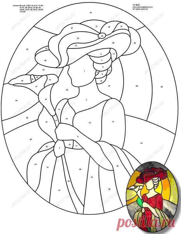 Шаблоны для витражей, можно  рисунки в формате jpg, gif, pdf и eye