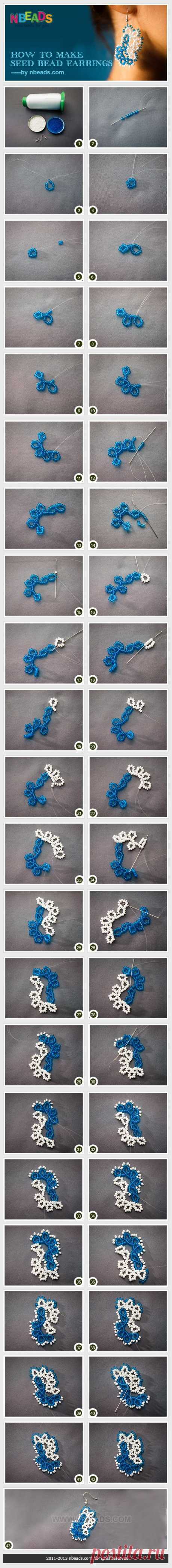 (1) Love what seed bead jewelry gives to you, and then you can't miss this tutorial on how to make seed bead earrings. Its unique and charming s...