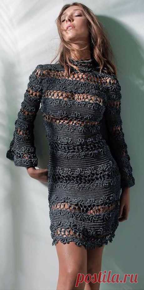 Giovana Dias crochet dress