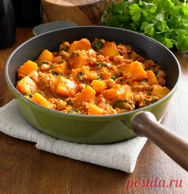 Тыквенное карри с курицей - Вкусные рецепты - медиаплатформа МирТесен