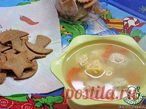 Супчик с сырными ньокками - кулинарный рецепт